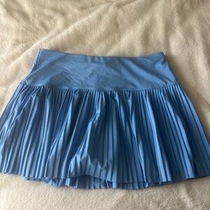 blue tennis skirt